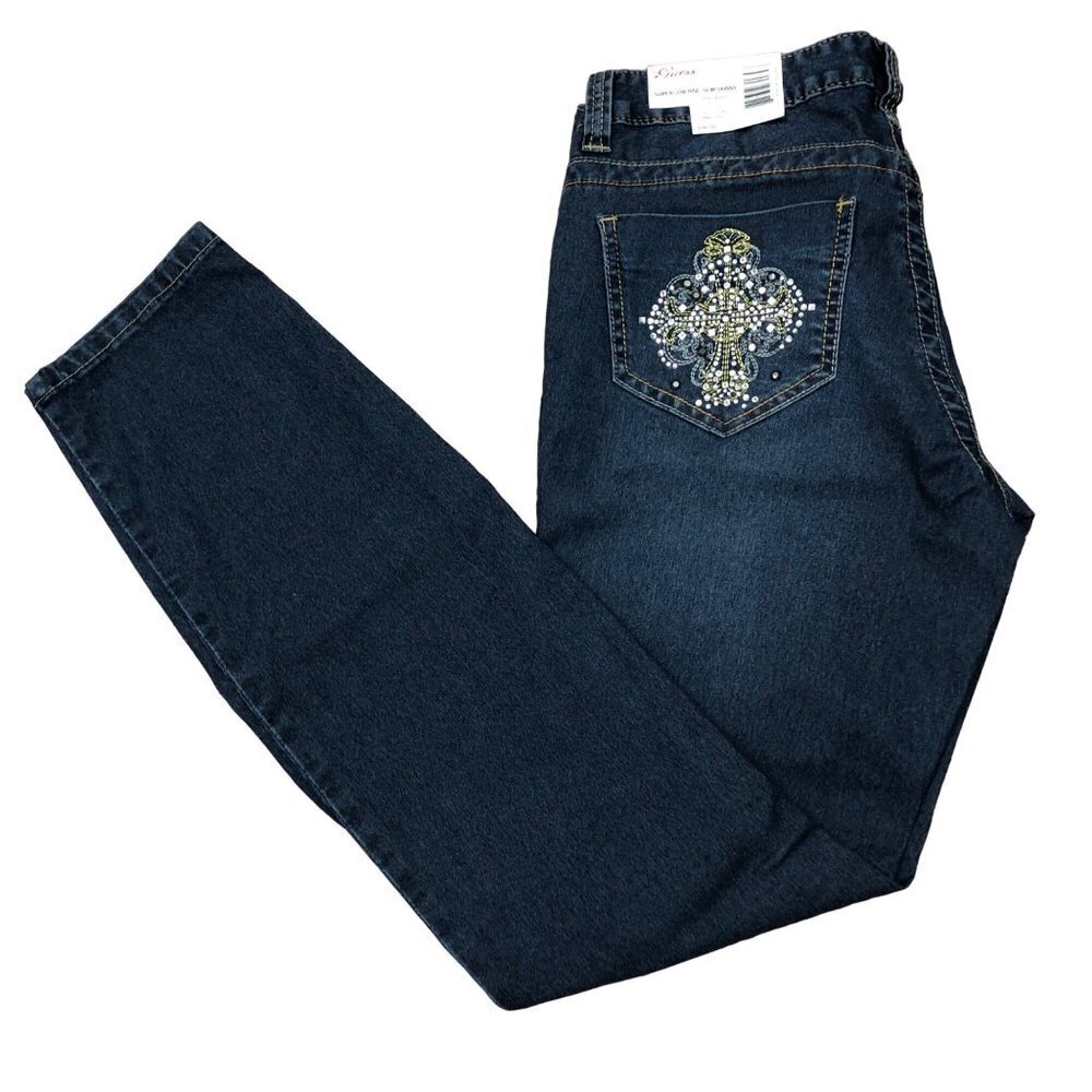 GUESS MARINA FIT SUPER LOW RISE‎ SKINNY 29 JEANS NWT